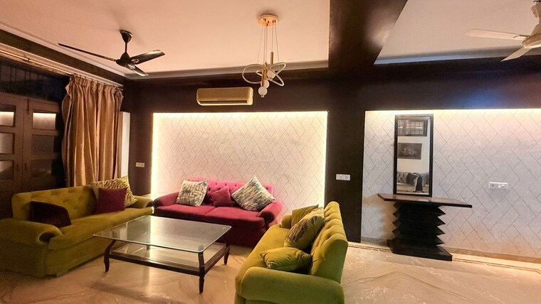 Living Room, silverglades-hightown 3 Bedroom 1800 Sq.Ft. Builder Floor In Sushant Lok I Gurgaon 10760446