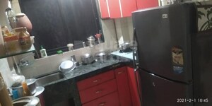 Kitchen in 1 BHK Apartment at Surya Kiran CHS Ghansoli, Ghansoli – for Rent