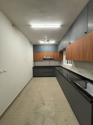 Kitchen in 3 BHK Apartment at Prestige Beverly Hills, Kokapet – for Rent