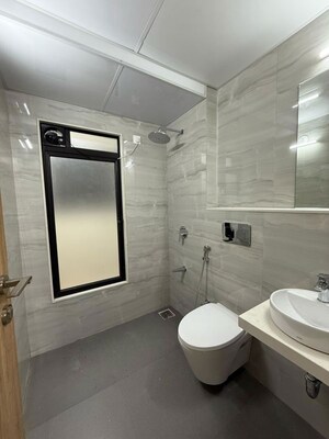 Bathroom in 2 BHK Apartment at Dosti Eastern Bay, Wadala – for Rent