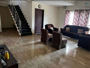 Living Room in 4 BHK Apartment at Rohtas Presidential Tower, Vibhuti Khand – for Rent