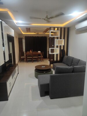 Kitchen in 3 BHK Apartment at Manbhum Rhapsody, Financial District – for Rent