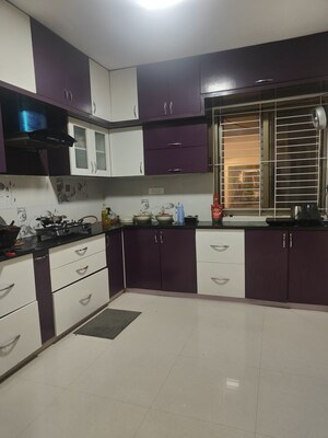 Kitchen in 3 BHK Apartment at Manbhum Rhapsody, Financial District – for Rent