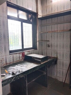 Kitchen in 1 BHK Apartment at Tulsi Pooja CHS, New Panvel East – for Rent