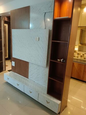Kitchen in 3 BHK Apartment at Prateek Grand City, Siddharth Vihar – for Rent