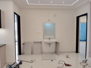 Bathroom in 3 BHK Apartment at Rajapushpa Provincia, Narsingi – for Rent