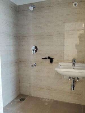 Bathroom in 3 BHK Apartment at Rajapushpa Provincia, Narsingi – for Rent