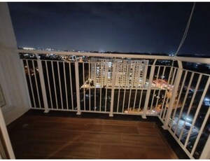 Balcony in 3 BHK Apartment at LnT Raintree Boulevard, Hebbal – for Rent