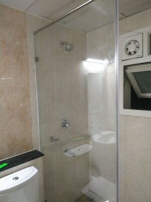 Bathroom in 2.5 BHK Apartment at Mantri Lithos, Thanisandra – for Rent