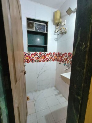 Bathroom in 2 BHK Apartment at Surya Kiran CHS Ghansoli, Ghansoli – for Rent