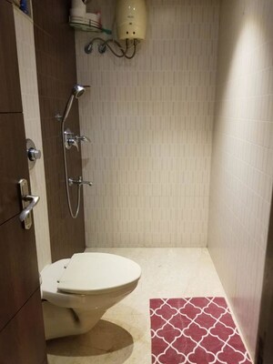 Bathroom in 3 BHK Villa at Hiranandani Powai Park, Powai – for Rent