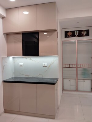 Kitchen in 3 BHK Apartment at Rajapushpa Provincia, Narsingi – for Rent