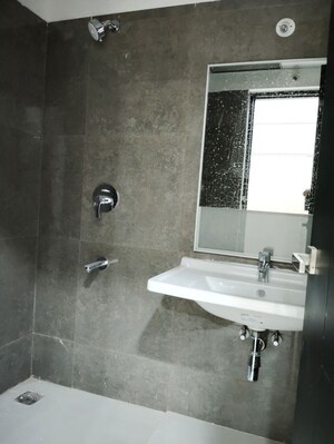 Bathroom in 3 BHK Apartment at Rajapushpa Provincia, Narsingi – for Rent
