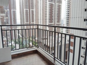 Balcony in 3 BHK Apartment at Rajapushpa Provincia, Narsingi – for Rent