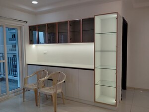 Kitchen in 3 BHK Apartment at Rajapushpa Provincia, Narsingi – for Rent