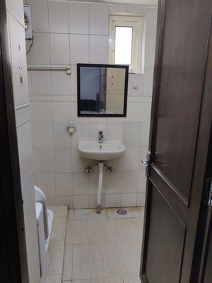 Bathroom in 2 BHK Builder Floor at Malviya Nagar – for Rent
