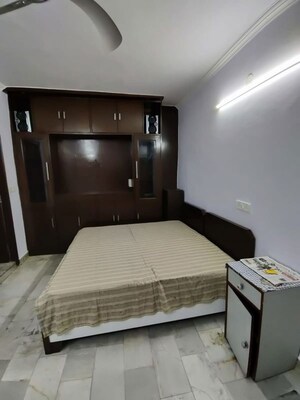 Bedroom in 2 BHK Builder Floor at Malviya Nagar – for Rent