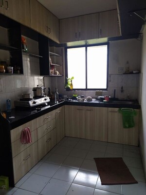 Kitchen in 2 BHK Apartment at Premier Kailash Tower, Powai – for Rent