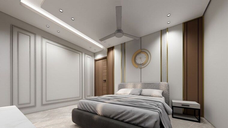 Bedroom, dlf phase i 4 Bedroom 4500 Sq.Ft. Builder Floor In Dlf Phase I Gurgaon 10760593