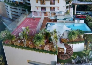 3 BHK Apartment – Exterior View View at Naman Habitat, Andheri West - for Rent
