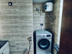 Bathroom in 3 BHK Apartment at Unitech Fresco, Sector 50 – for Rent