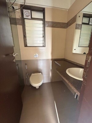 Bathroom in 2 BHK Apartment at Lake Primrose, Powai – for Rent