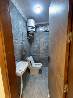 Bathroom in 2 BHK Builder Floor at Govindpuri – for Rent