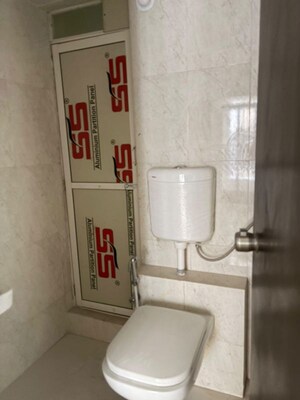 Bathroom in 2 BHK Apartment at Vihang Hills, Ghodbunder Road – for Rent