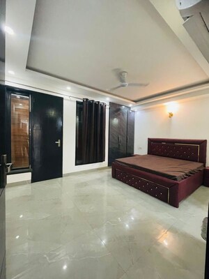Living Room in 3 BHK Builder Floor at Saket – for Rent