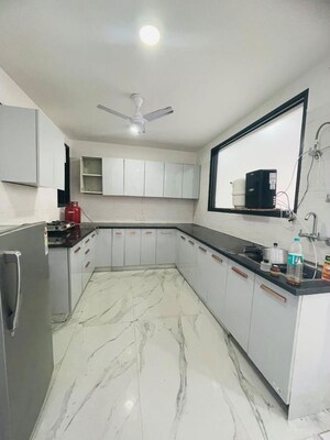 Kitchen in 3 BHK Builder Floor at Saket – for Rent