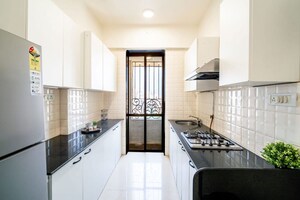 Kitchen in 2 BHK Apartment at Lake Florence, Powai – for Sale