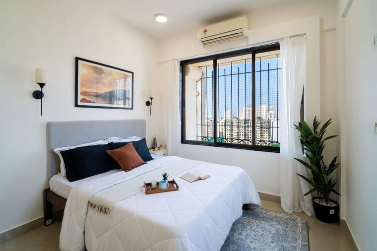 Bedroom, lake-florence 2 Bedroom 910 Sq.Ft. Apartment In Powai Mumbai 10760724