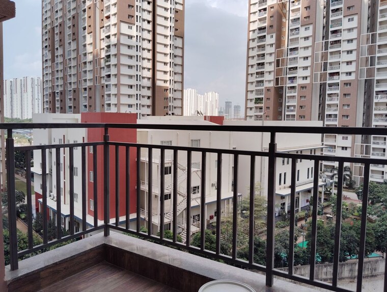 Balcony, rajapushpa-provincia 2 Bedroom 1370 Sq.Ft. Apartment In Narsingi Hyderabad 10760722