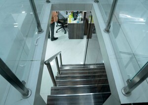 Staircase in  Office Space at Malad West – for Rent