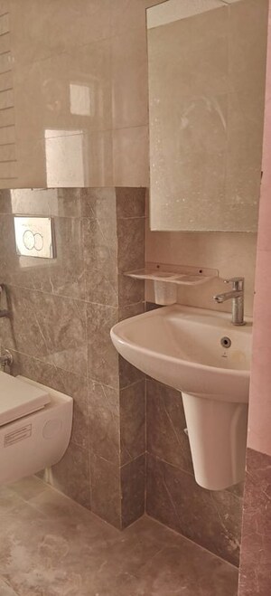 Bathroom in 2 BHK Apartment at Arsis Green Hills, Kr Puram – for Rent