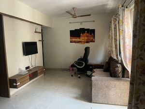 Living Room in 2 BHK Apartment at Unique Prospero, Lohgaon – for Rent