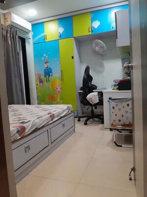 Bedroom in 2 BHK Apartment at Nandwara Elite Heights, Kharghar – for Rent