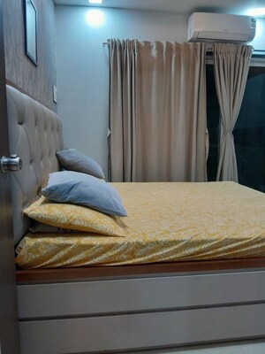 Bedroom in 2 BHK Apartment at Nandwara Elite Heights, Kharghar – for Rent