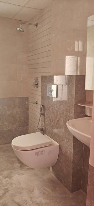 Bathroom in 2 BHK Apartment at Arsis Green Hills, Kr Puram – for Rent