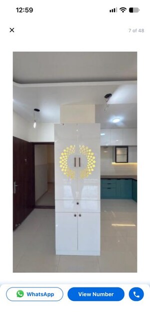 Bathroom in 2 BHK Apartment at Adarsh Greens, Kogilu – for Rent
