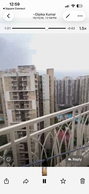 2.5 BHK Apartment – Exterior View View at Mahagun My Woods, Sector 16c Greater Noida - for Rent