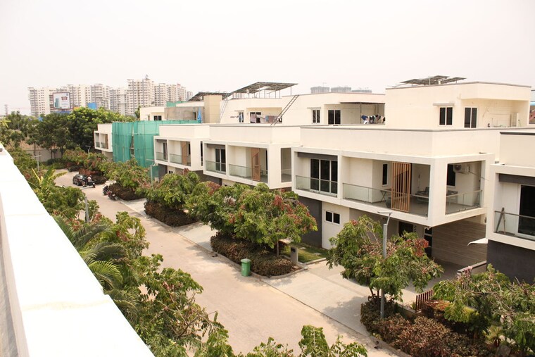 Exterior View, rajapushpa-green-dale 4 Bedroom 4200 Sq.Ft. Villa In Tellapur Hyderabad 10760839