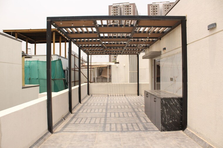 Exterior View, rajapushpa-green-dale 4 Bedroom 4200 Sq.Ft. Villa In Tellapur Hyderabad 10760839