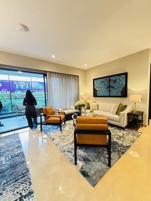 Living Room in 3.5 BHK Builder Floor at M3M Antalya Hills, Sector 79 – for Sale