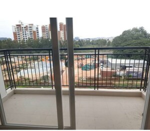 Balcony in 2 BHK Apartment at Adarsh Greens, Kogilu – for Rent