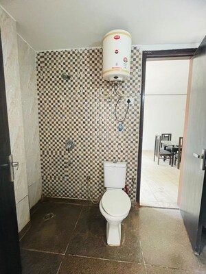 Bathroom in 3 BHK Builder Floor at Neb Sarai – for Rent