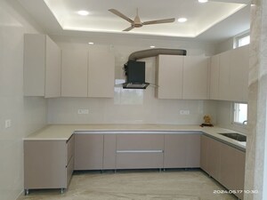 Kitchen in 3 BHK Apartment at Freedom Fighters Enclave – for Rent