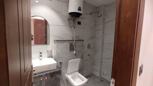 Bathroom in 3 BHK Apartment at Freedom Fighters Enclave – for Rent