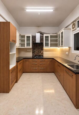 Kitchen in 4 BHK Apartment at Brigade Cosmopolis, Whitefield – for Rent