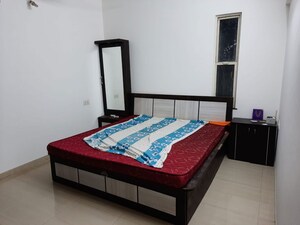 Bedroom in 2 BHK Apartment at Tejas Estate Poorva Residency, Pimple Saudagar – for Rent